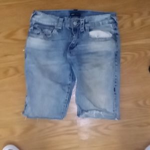 True religion jeans shorts